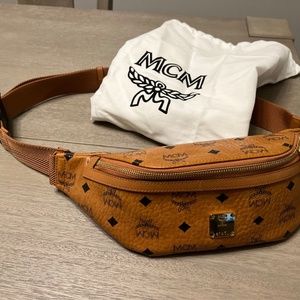 MCM Fursten Visetos Belt Bag